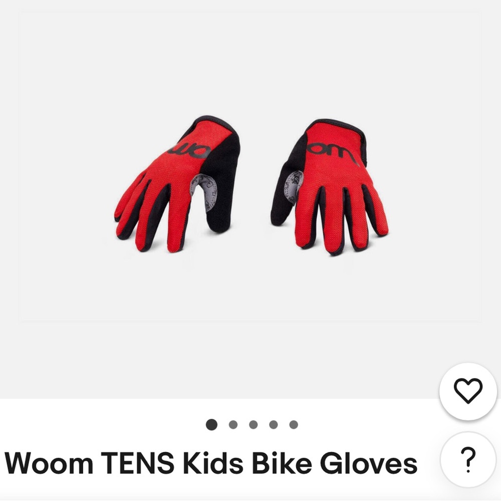 Woom kids gloves new